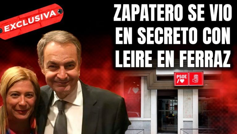 EXCLUSIVA «Zapatero tuvo una reunión secreta con Leire Díez en Ferraz