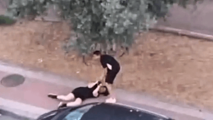 Patea la cabeza a una mujer… y en horas está en la calle