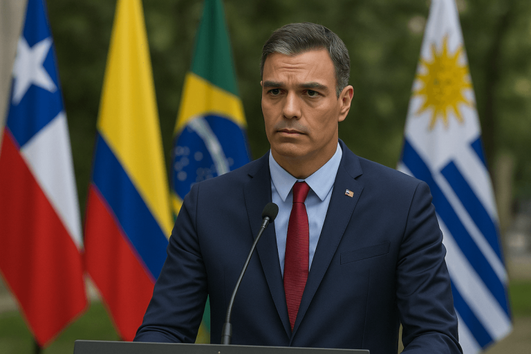 Pedro Sánchez se va de gira… mientras aprueban leyes impopulares