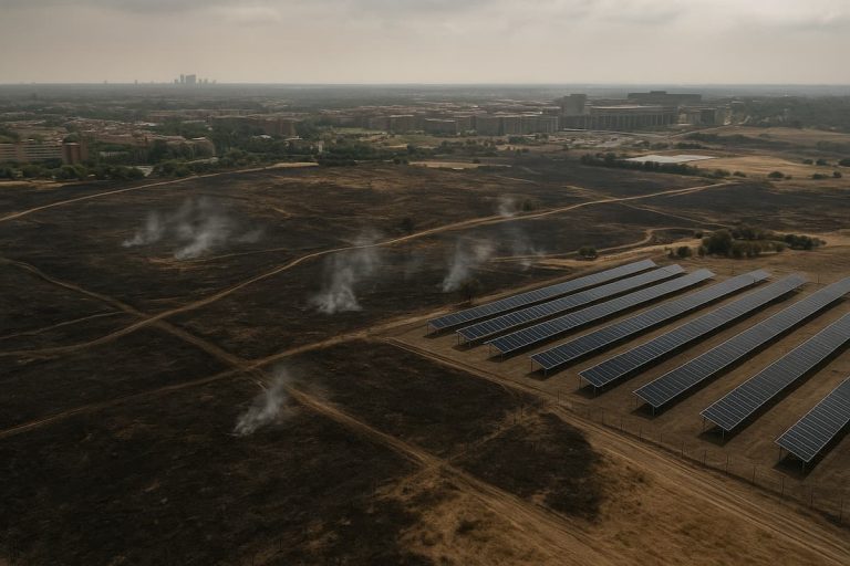 Incendio en Tres Cantos: ¿desastre natural o negocio fotovoltaico?