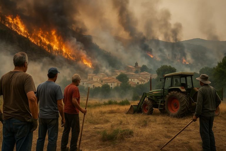 EDITORIAL «Otra vez España abandonada a su suerte ante los incendios»