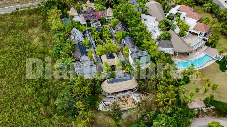 La mansión de Maduro en ruinas