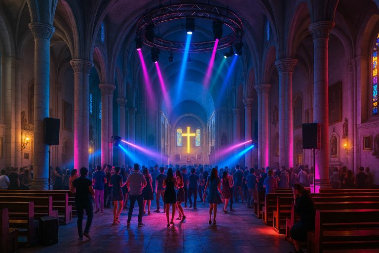 La catedral de Justo Gallego convertida en discoteca: un insulto a su legado