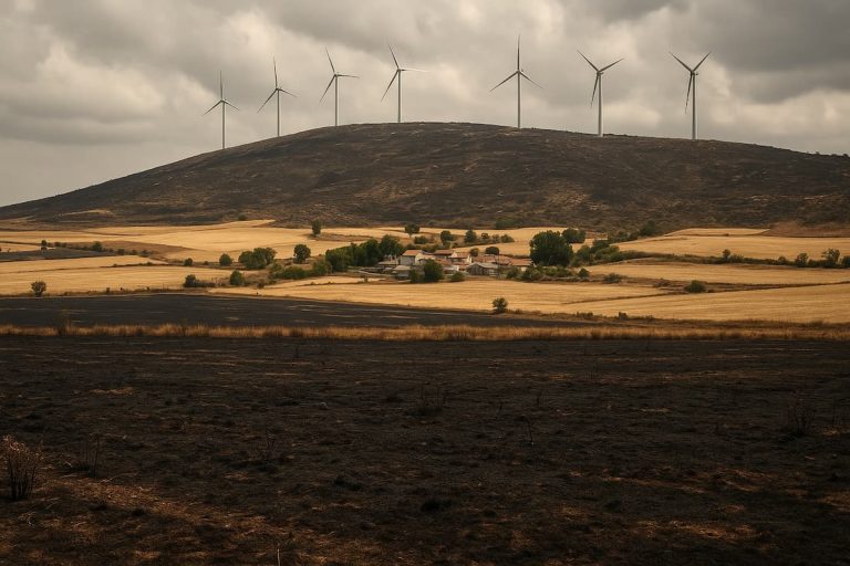 El abandono del campo y la estrategia política detrás de los incendios