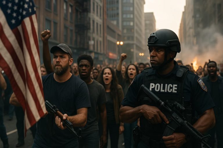 Estados Unidos al borde de la guerra civil