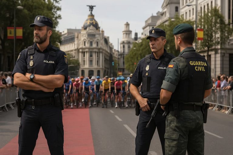 Grupos terroristas planeaban atentar en el final de la Vuelta en Madrid