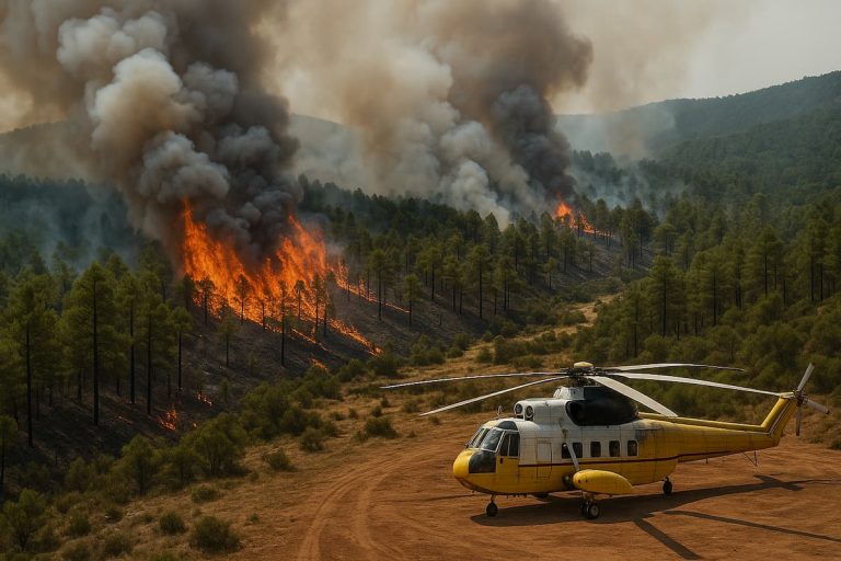 El fracaso del gobierno frente a los incendios en España
