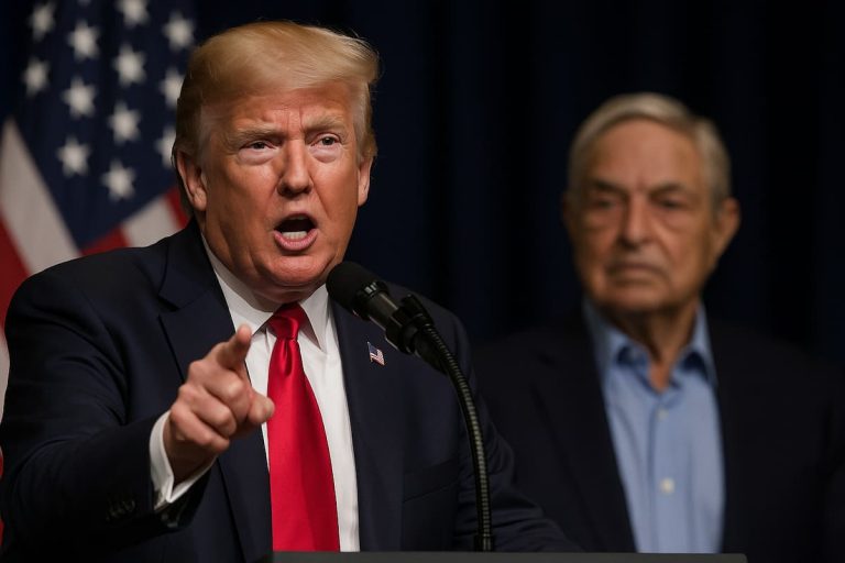 Trump quiere juzgar a George Soros