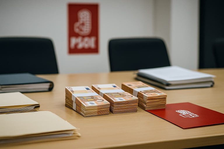 El PSOE ocultó 232 cuentas corrientes para financiarse