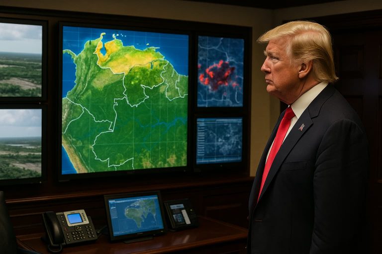Trump quiere presenciar desde la sala de crisis el ataque al cártel de Maduro
