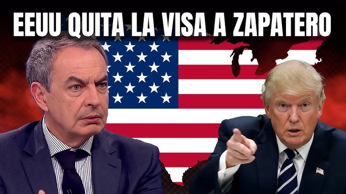 EEUU retira el visado a Rodríguez Zapatero: empieza su muerte civil en Occidente