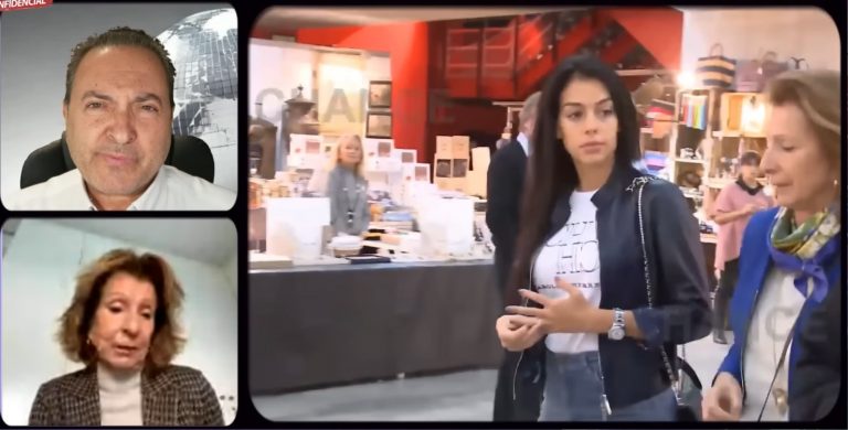 Georgina Rodríguez es una de las famosas que más ayuda cada año al Rastrillo