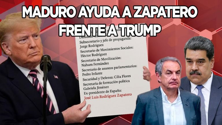 Zapatero, en la lista de los 100 por los que Maduro negocia inmunidad con Trump