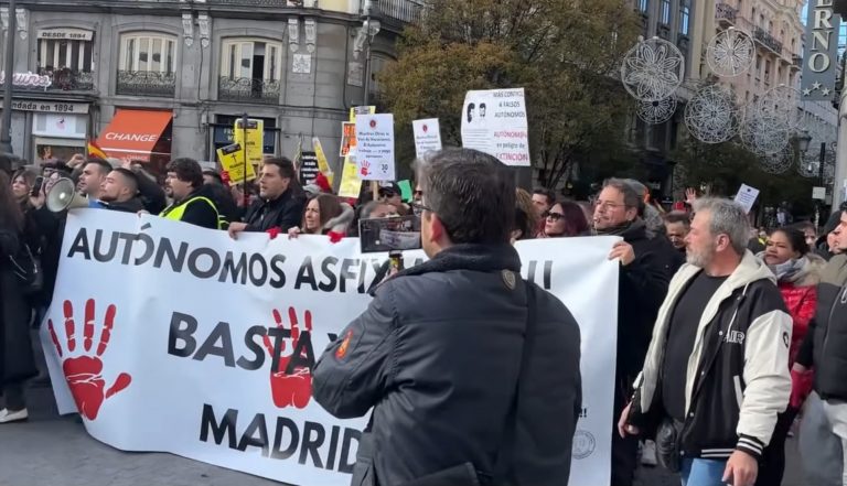 La rebelión de los autónomos: España despierta en las calles
