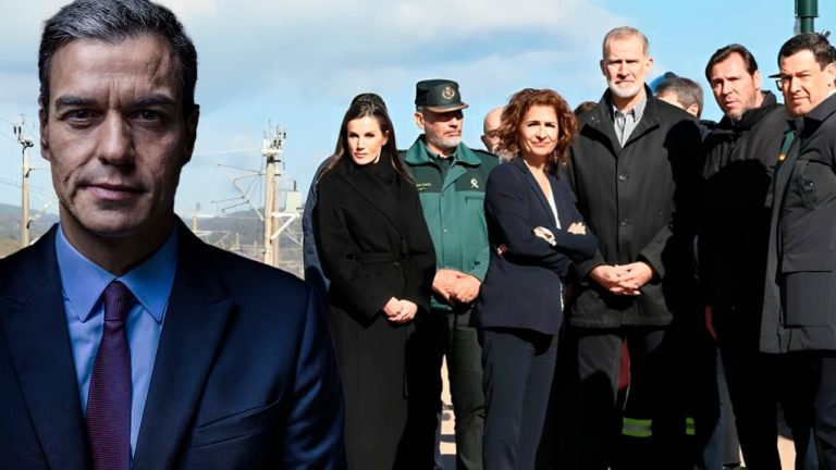 Sánchez prohibió al rey estar con los familiares de los muertos