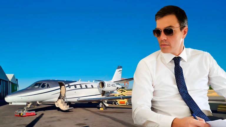 Los viajes secretos de Sánchez y los suyos: lo que no quieren que sepamos