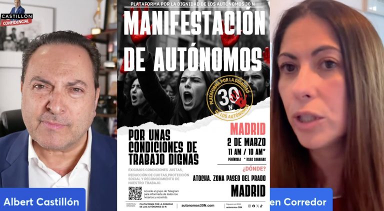 «El Gobierno actúa ilegalmente contra los autónomos desde hace más de un año»