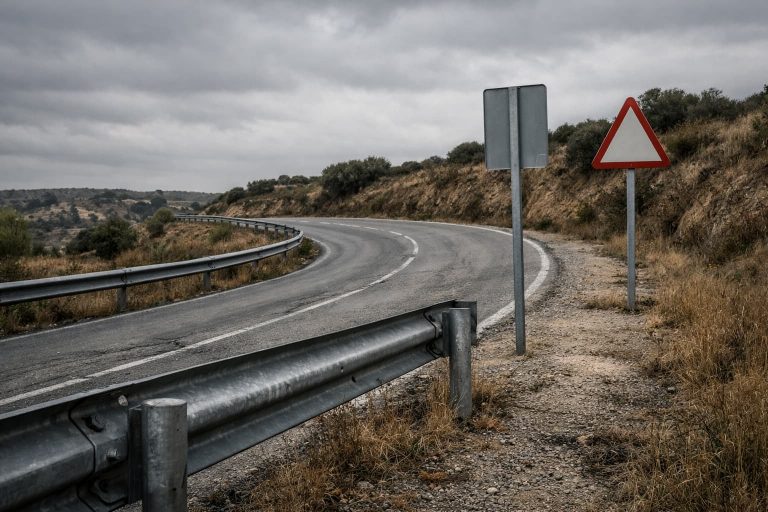 El 35 % de los motoristas muere por la señalización y el 18 % por los guardarraíles