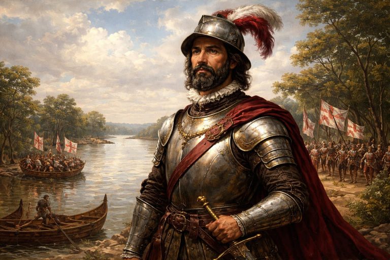 Hernando de Soto, el héroe español que fundó el sudeste de Estados Unidos y aquí nadie recuerda