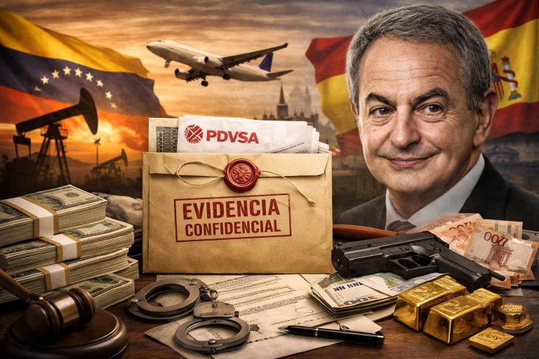 Zapatero pudo usar testaferros muy peligrosos, miembros de mafias internacionales para traer dinero de Venezuela a España»