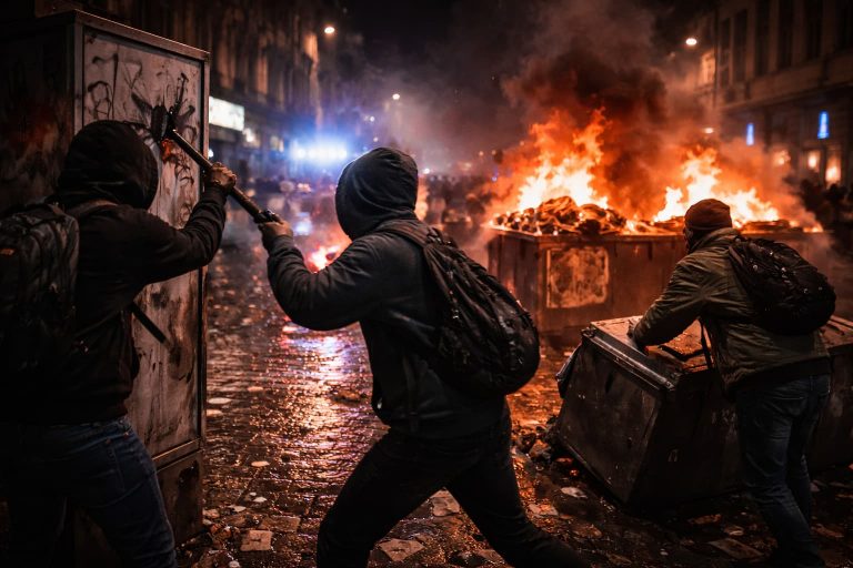 «La violencia siempre viene desde la izquierda, nunca desde la derecha»