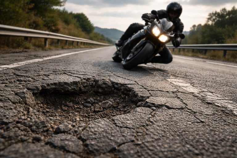 Más de 1000 accidentes por carretera se producen cada año a causa del mal estado del asfalto