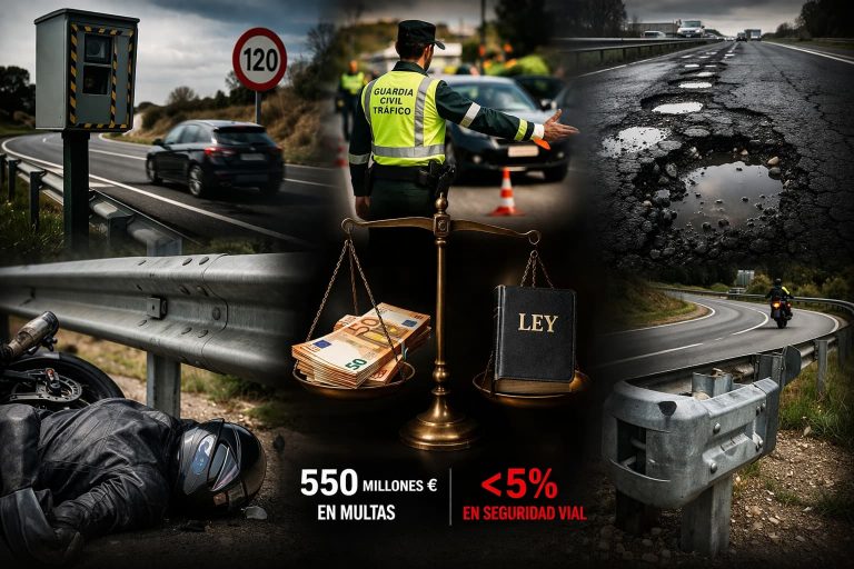 Multas, radares y carreteras: el sistema que sanciona al ciudadano y falla en lo esencial
