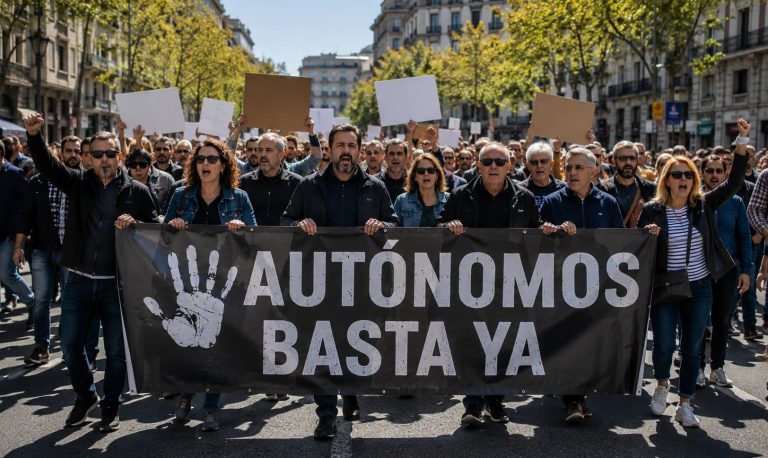 Los autónomos salen a la calle: España está exterminando a quienes la sostienen
