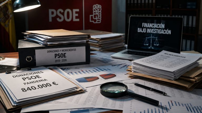 Guillermo Rocafort cuestiona las donaciones millonarias que recibió el PSOE durante la pandemia