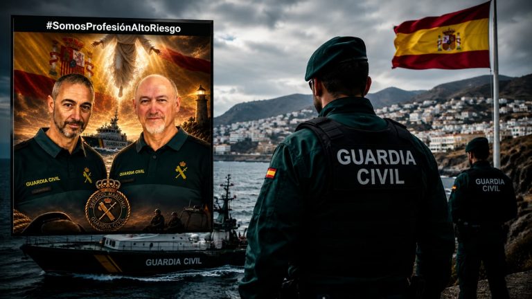 Dos guardias civiles muertos y un Gobierno ausente: la indignación crece frente al abandono institucional