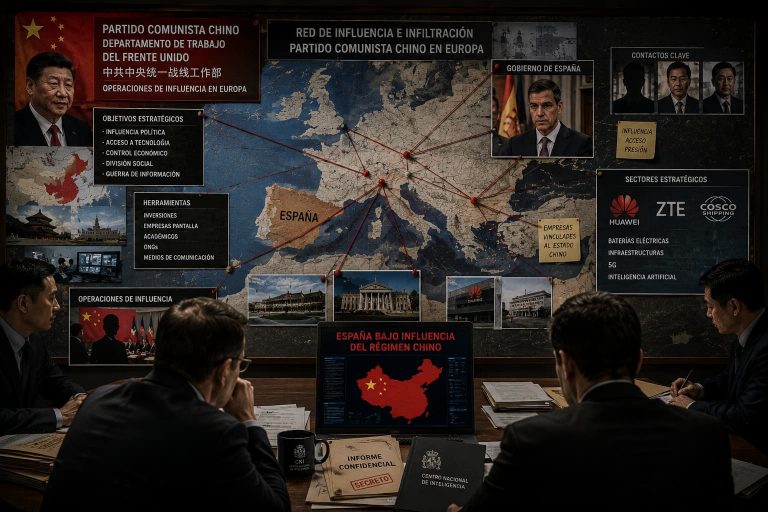 Sandra Flores alerta sobre la infiltración china en España: “Hay un ejército de espías operando cerca del Gobierno”