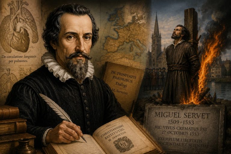 Miguel Servet: el genio español que fue quemado vivo por desafiar a su época
