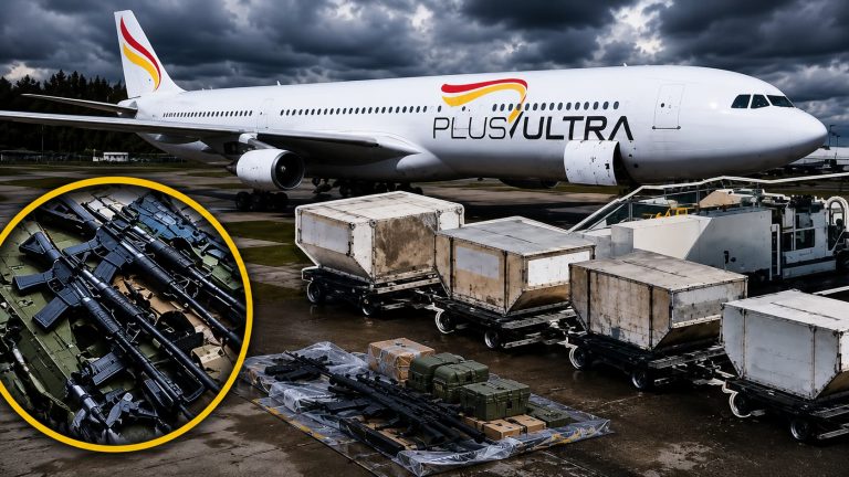 Los aviones de Plus Ultra llevaron armas de España a Guinea