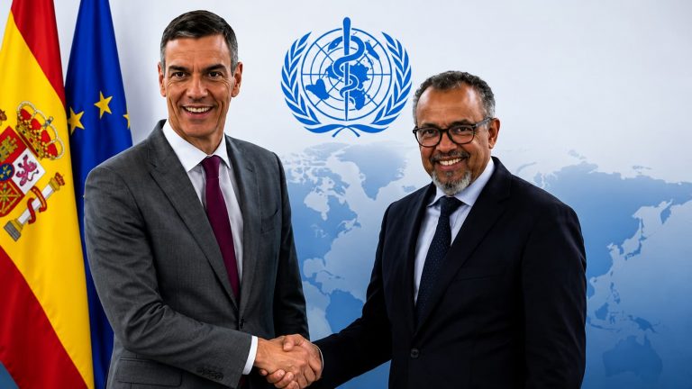 Sánchez recibe el apoyo de China para ser el nuevo director general de la OMS