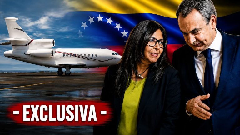 Zapatero iba a huir a Caracas en un avión enviado por Delcy Rodriguez»
