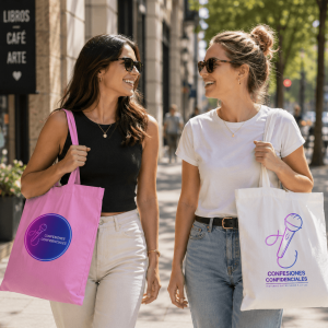 Bolsa oficial Confesiones Confidenciales (rosa)