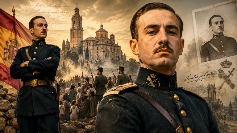 El capitán Santiago Cortés: el héroe olvidado que defendió a más de un centenar de civiles hasta el final