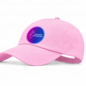 Gorra oficial Confesiones Confidenciales – Rosa