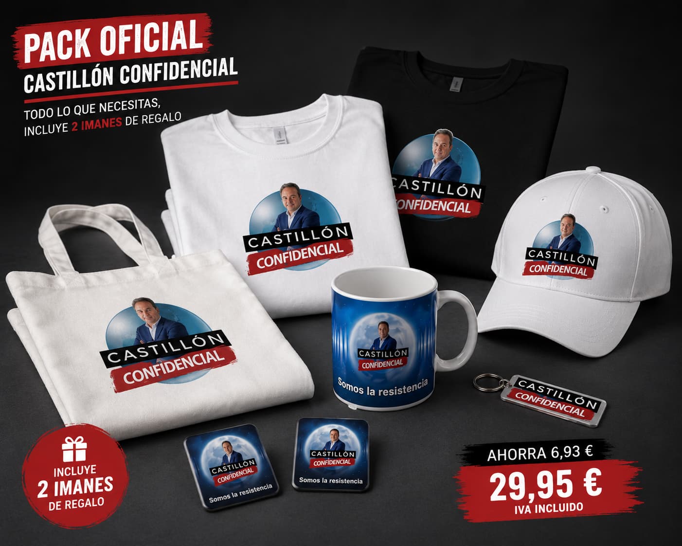 Pack apoyo Castillón Confidencial