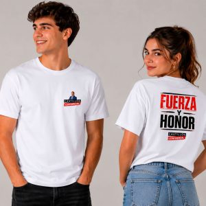 Camiseta Oficial "Fuerza y Honor" | Castillón Confidencial