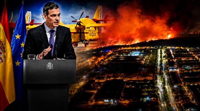 España arde y quien prende la llama es la ineptitud de un gobierno