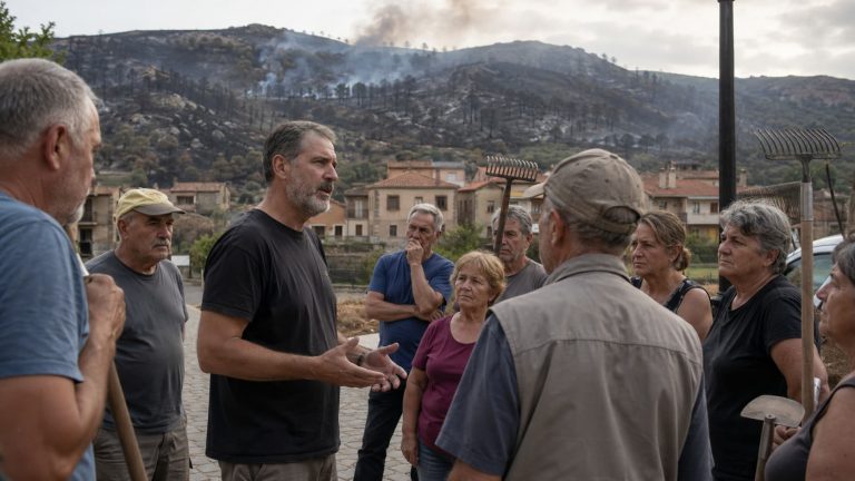 José Luis Rancaño llama a la desobediencia pacífica para proteger los pueblos frente a los incendios