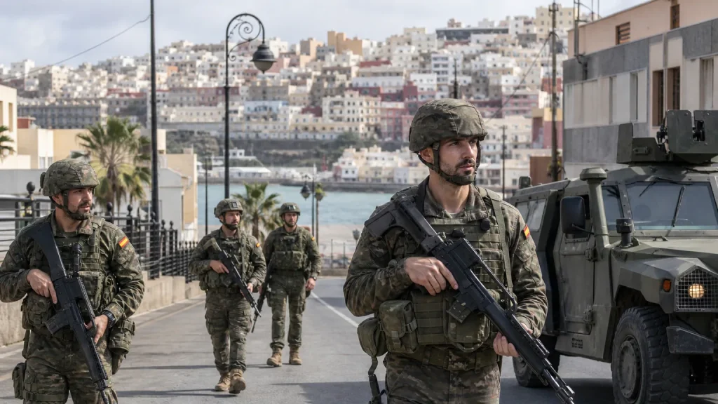 Soldados españoles en Ceuta en alerta por amenaza yihadista