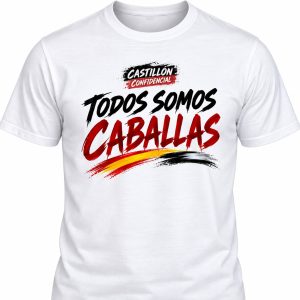 Camiseta Edición confidencial — Todos somos caballas