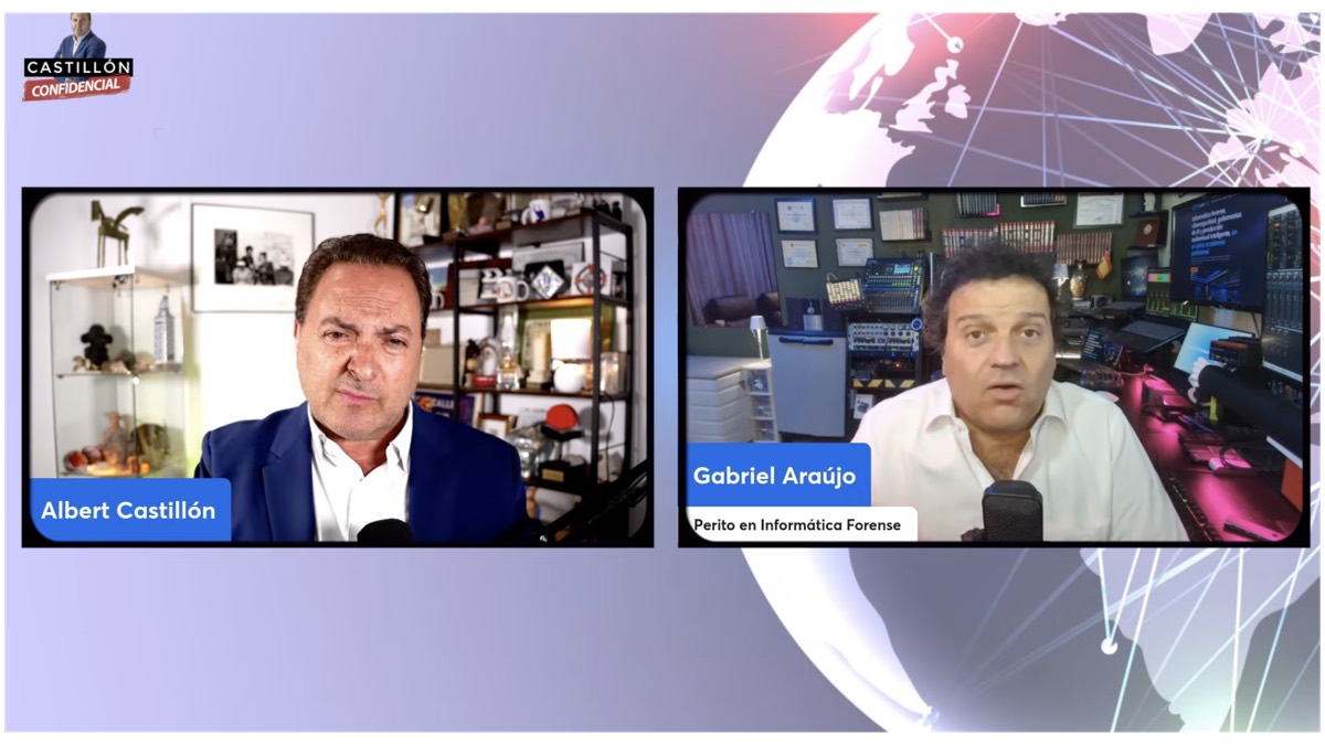 Albert Castillón entrevista al perito informático Gabriel Araújo en Castillón Confidencial