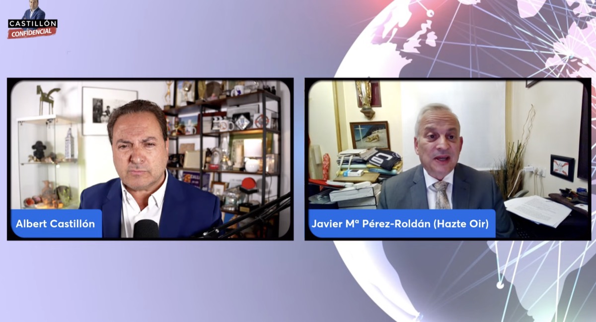 Albert Castillón entrevista a Javier Pérez-Roldán de Hazte Oír en Castillón Confidencial