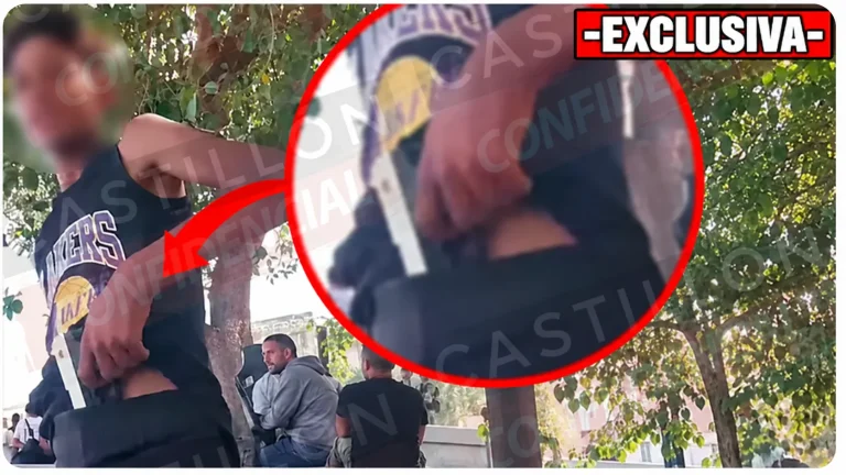Las mafias en Ceuta dan armas de fuego a menores no acompañados
