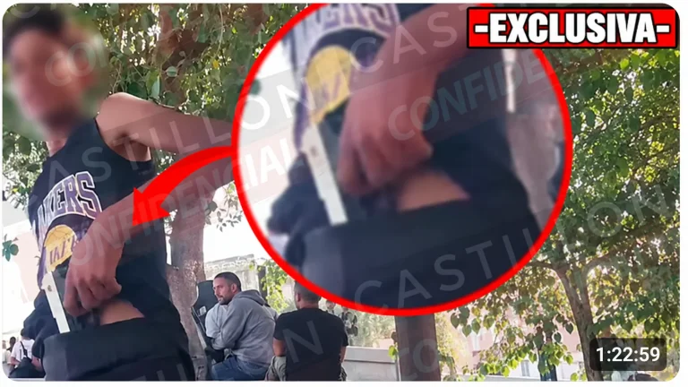 Las mafias en Ceuta dan armas de fuego a menores no acompañados
