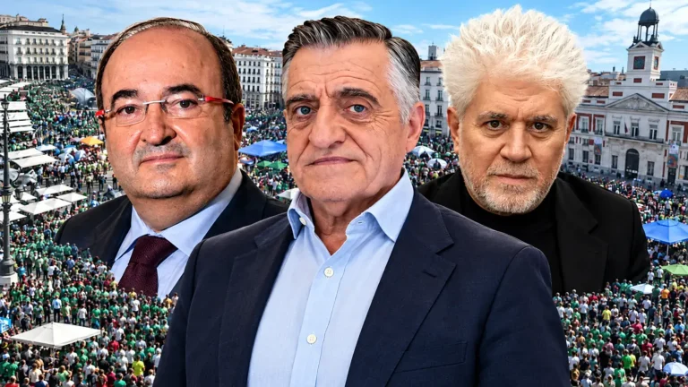 Los multipropietarios de pisos más mediáticos se solidarizan con los acampados
