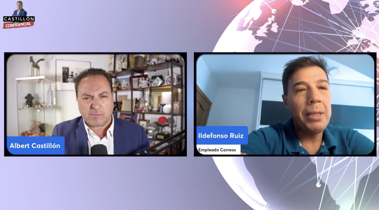 Albert Castillón entrevista a Ildefonso Ruiz, empleado de Correos